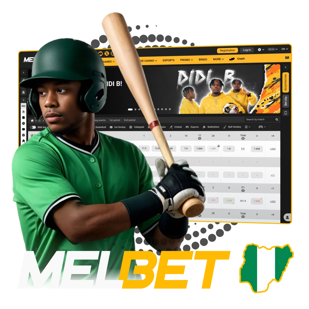 Visit casino and betting offical website Melbet in Nigeria.