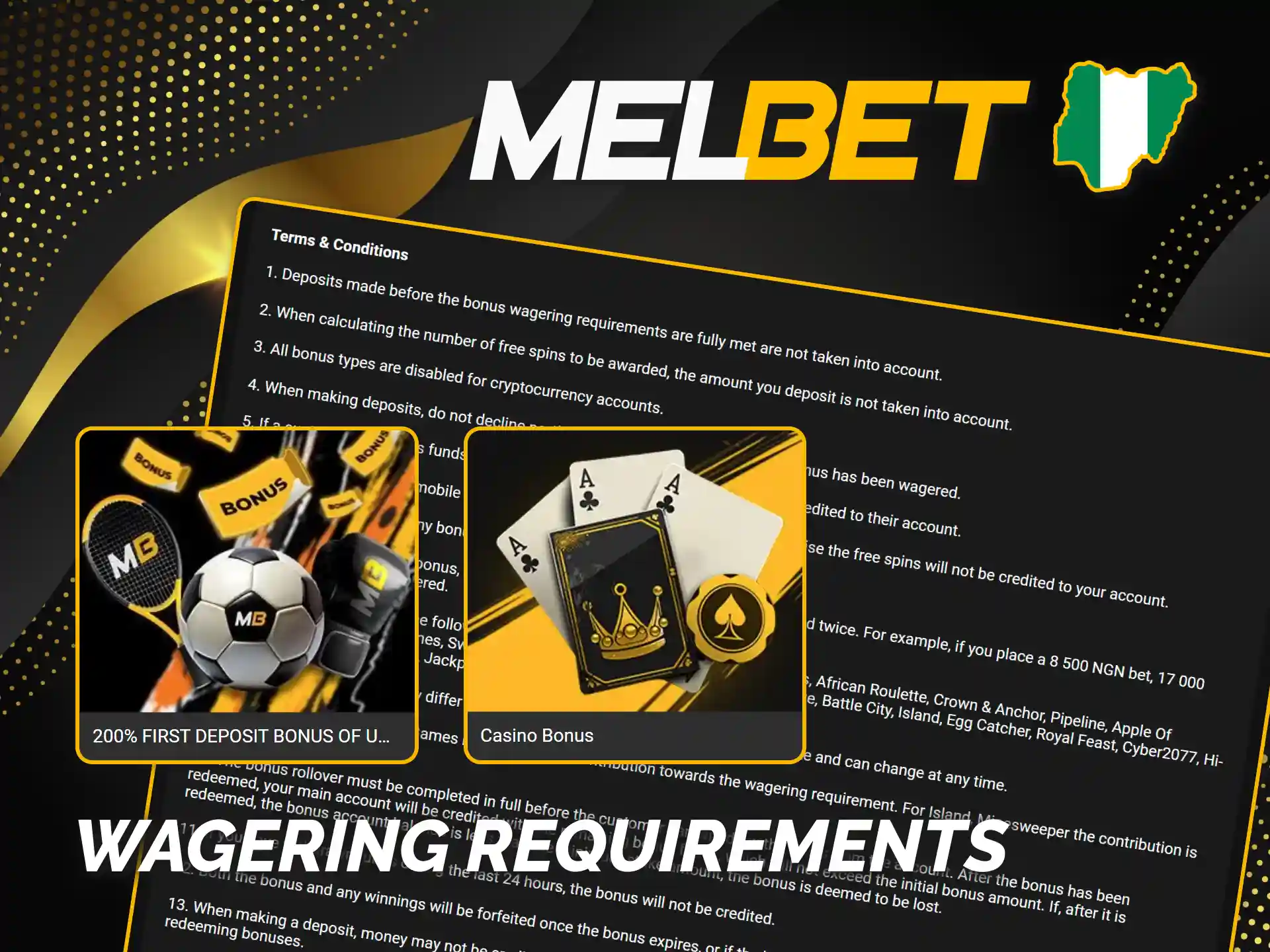 Complete wagering requirements to save Melbet bonus.
