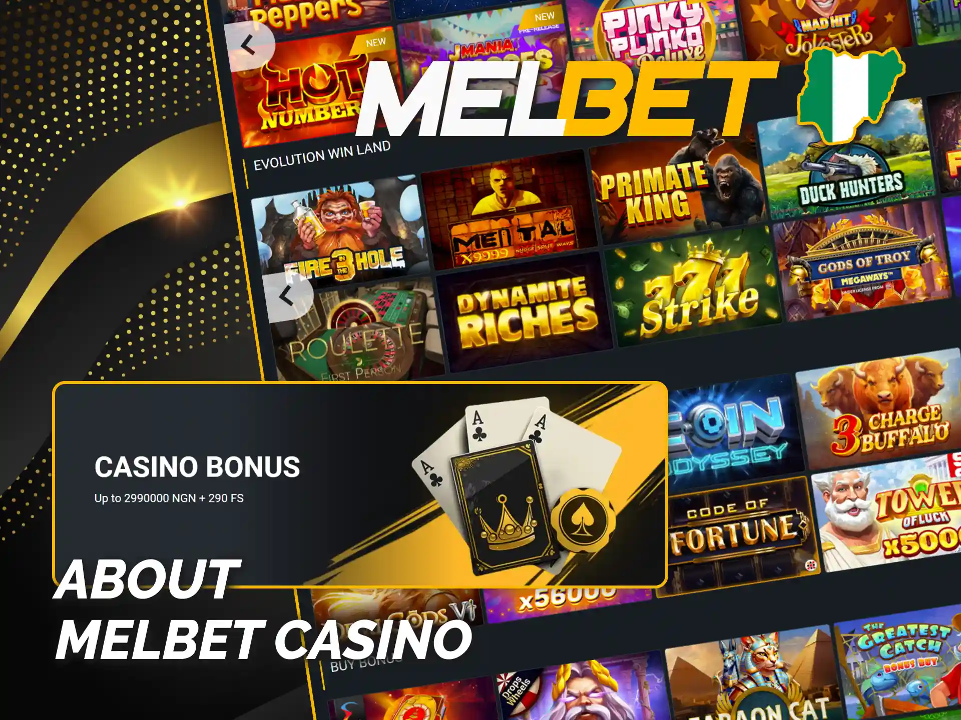 Experience fun secure and fair gambling at Melbet casino.