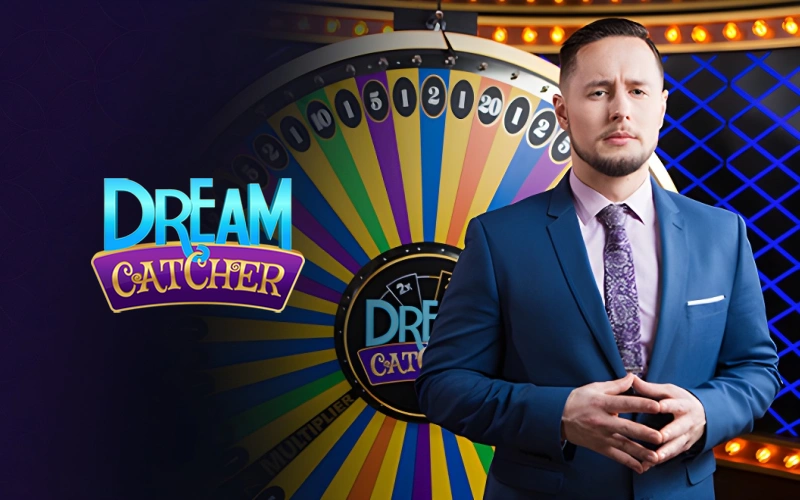 Enjoy Dream Catcher live game shows with presenters on Melbet.
