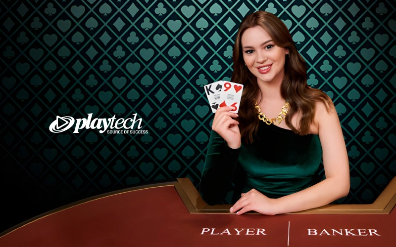 Enjoy a realistic Jade Baccarat with a dealer on Melbet.