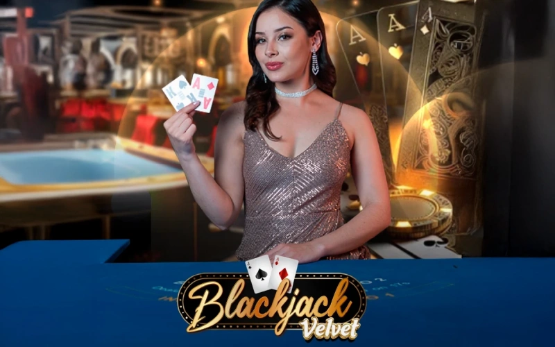Explore Velvet Blackjack casino game available at Melbet Nigeria.