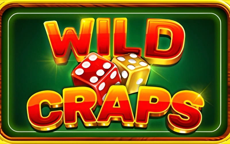 Bet on the dice roll in Wild Craps on Melbet.