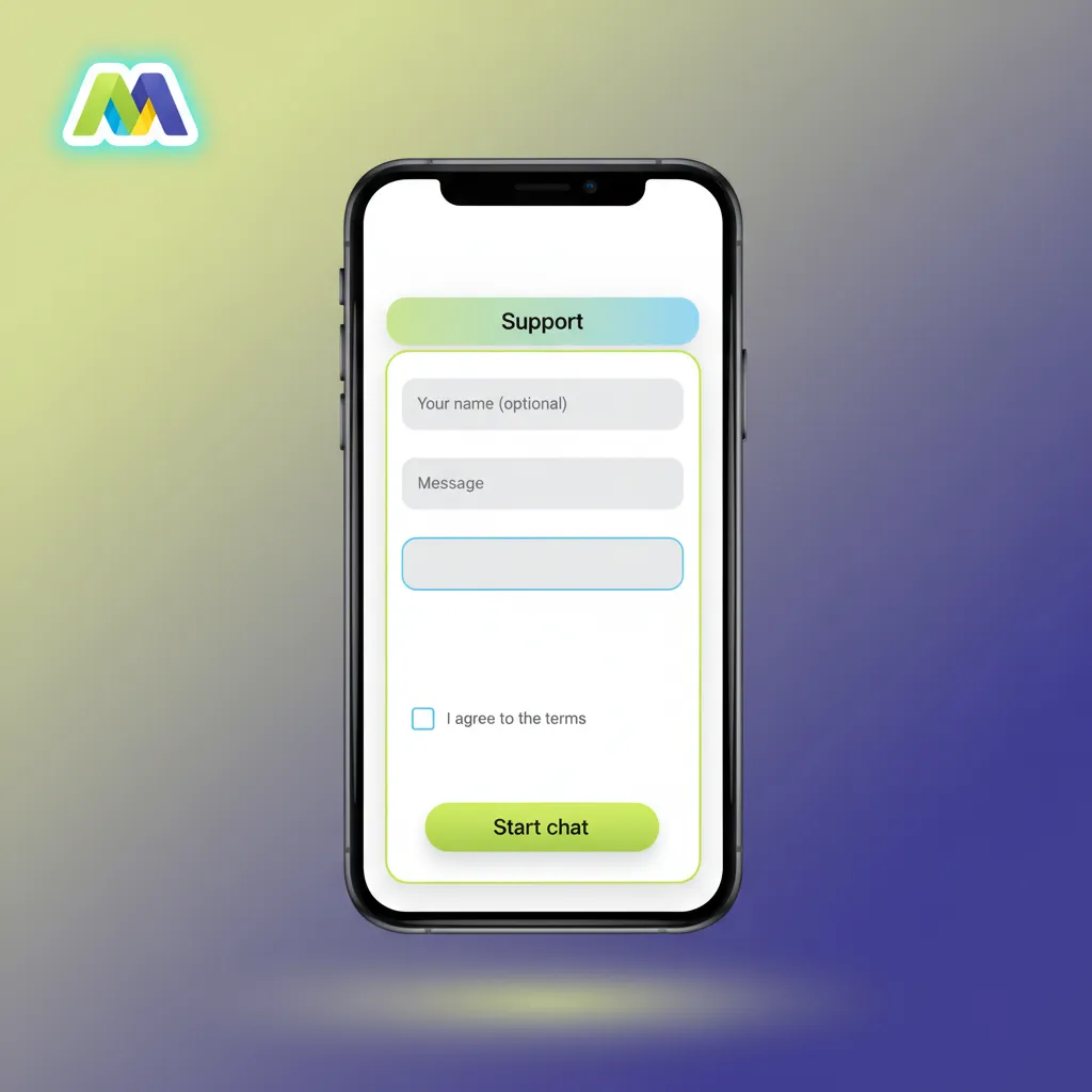 Customer support options: 24/7 live chat via mobile icon, email tickets, help centre guides, and regional callback requests.
