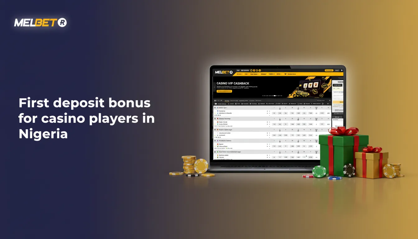 Nigeria casino first deposit bonus: 100% up to ₦2,990,000 + 190 Free Spins; min ₦4,000; 35x wagering in 7 days; FS 30x.