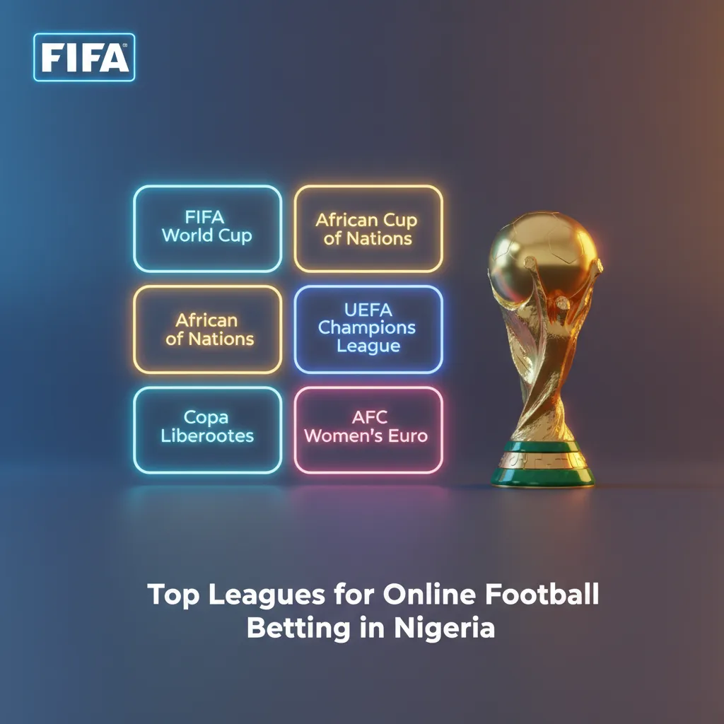 Top leagues for Nigerian football betting: NPFL, CAF, AFCON, UCL/EPL; pre-match and live markets with dynamic odds.