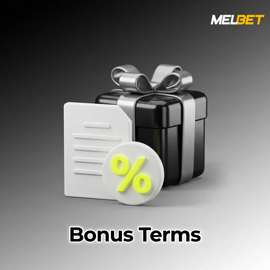 Bonus Terms text detailing wagering rules, eligibility, deposit requirements, and restrictions for promotional offers.