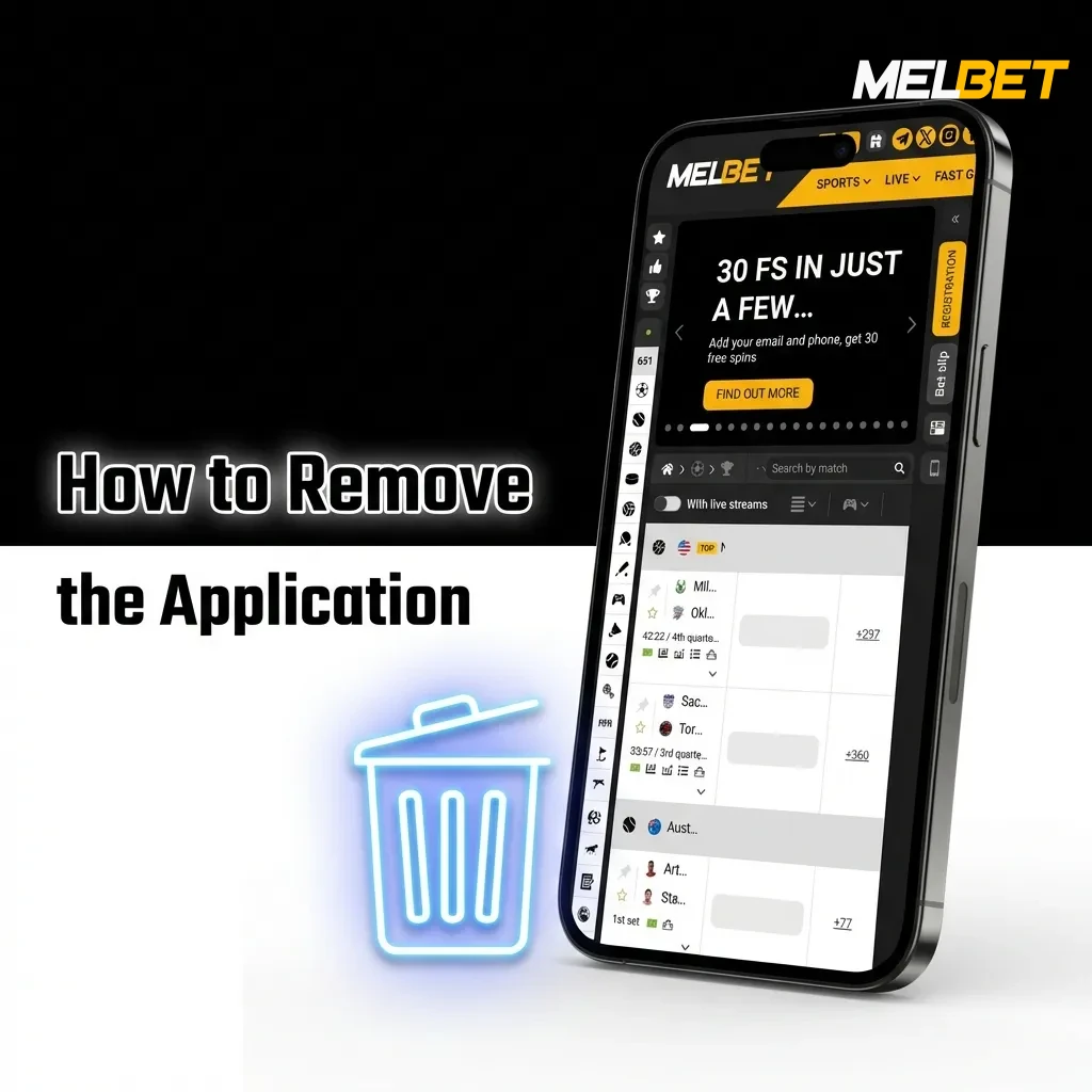 User uninstalling mobile app by long-pressing icon on smartphone screen