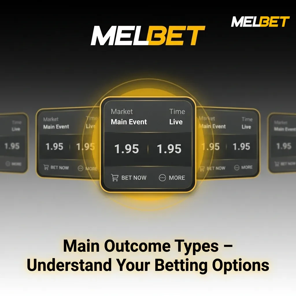 Betting options infographic showing match result, total points, handicap betting, and first team to score outcomes