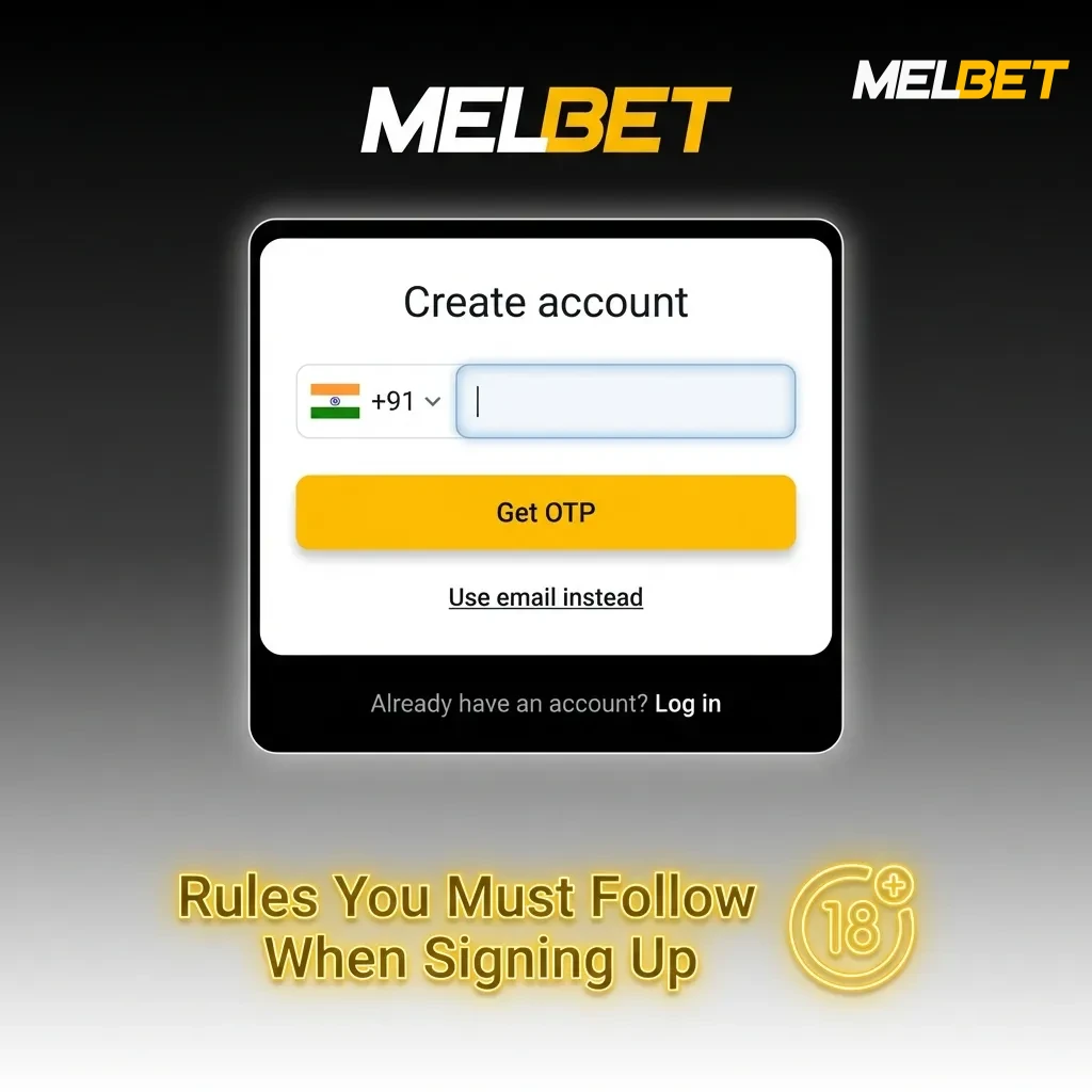 User reviewing age verification and registration requirements before signing up for online betting account
