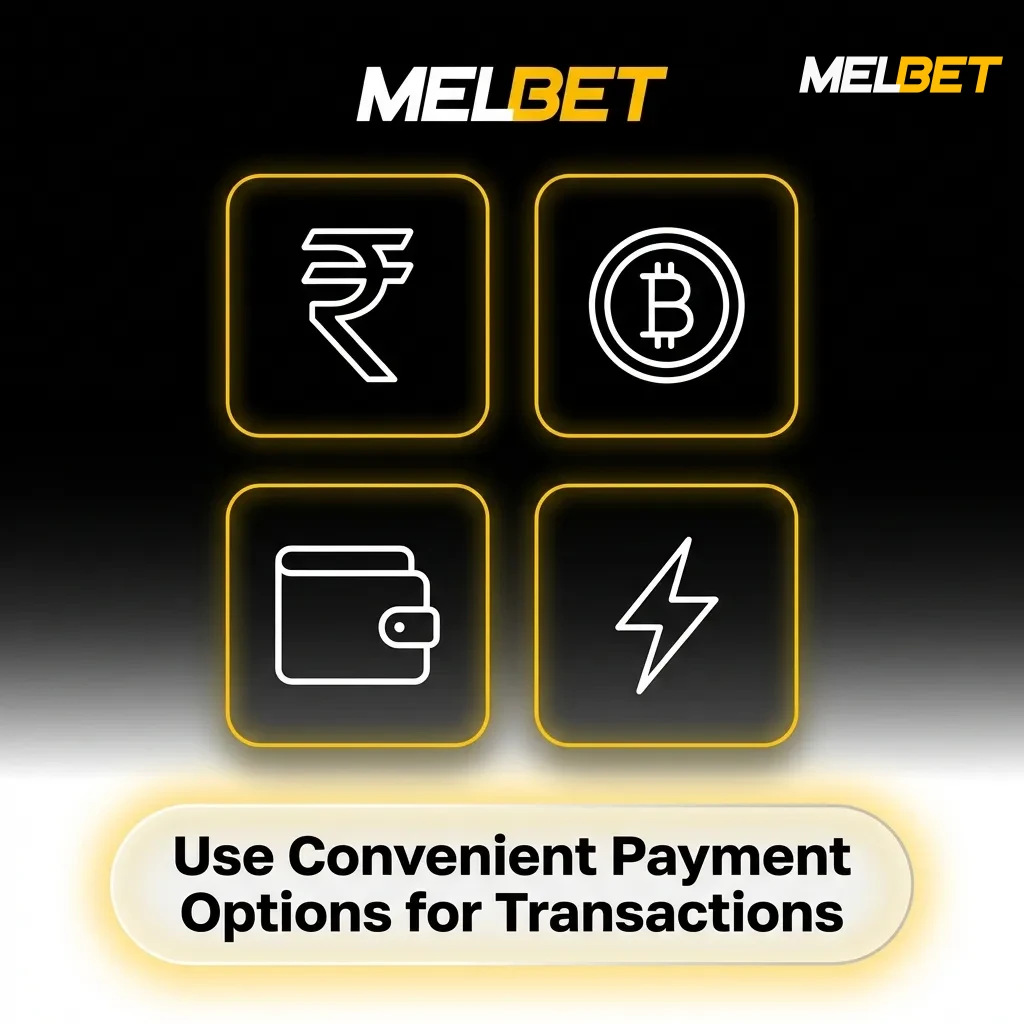 Melbet payment options including UPI, Paytm, PhonePe, GPay, and cryptocurrency for secure Indian transactions