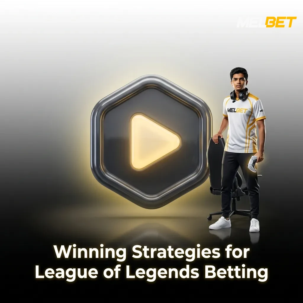 Esports player competing in League of Legends tournament with strategic overlay graphics showing betting analysis data