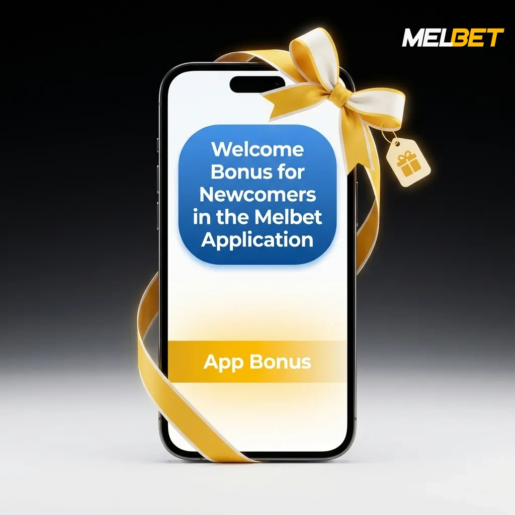 Melbet app welcome screen showing 500% bonus offer up to ₹75,000 for sports betting and casino with free spins